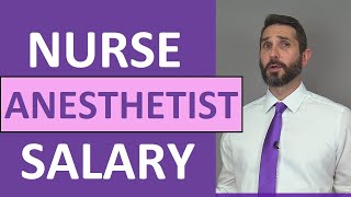 Nurse Anesthetist Salary  Are CRNAs the Highest Paid Nurses [upl. by Enyalaj437]