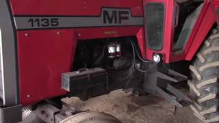 Massey Ferguson 1135 Cold Start [upl. by Pass]