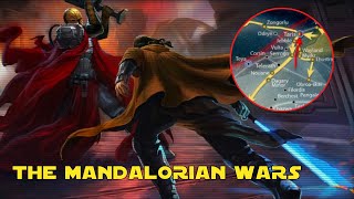 The Mandalorian Wars During The Old Republic  Star Wars Fast Facts Shorts [upl. by Damalis]