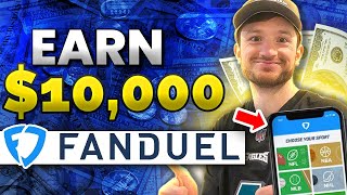 How to Make 10000 on FanDuel Sportsbook  Sports Betting Tips amp Advice  Sportsbooks Tutorial [upl. by Carlye]