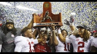 Alabama vs Florida SEC CHAMPIONSHIP Highlights 2016 HD [upl. by Idonna]