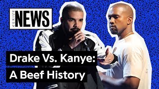 A Timeline Of Drake amp Kanye West’s Beef  Genius News [upl. by Akirdnahs499]