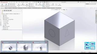 SOLIDWORKS  Split Line [upl. by Lowrie]