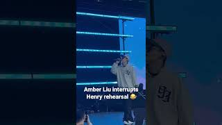 Amber Liu interrupts Henry concert [upl. by Ansel94]