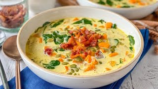 Sweet Potato Chowder Recipe [upl. by Grindlay]