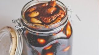 Veluthulliampunakka munthiri acharGarlicraisins pickleeasy and simplehomemadehappinessbyeva [upl. by Nylrad]