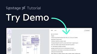 Upstage Tutorial Try demo [upl. by Curran]