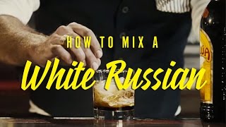 How to mix a perfect White Russian 🍸 [upl. by Monti]