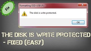 How to Remove Write Protection on USB drive  2016 [upl. by Manning835]