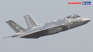 LARGE SCALE RC Lockheed Martin F35 Lightning II turbine jet DerJet prototype [upl. by Reivaz]