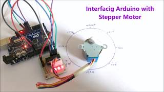 How to Interface 28BYJ48 Stepper Motor with Arduino Uno [upl. by Balough]