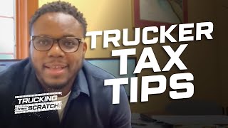 Trucker Tax Tips  How To Pay Zero Income Taxes  Starting Your Trucking Business  Owner Operator [upl. by Sheffie]