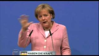 Frau Merkel zur Steuerpolitik der CDU [upl. by Maribel447]