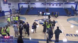 Athens High School vs Abbotsford High School Boys Varsity Basketball [upl. by Jollenta]