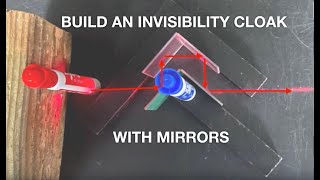 DIY Invisibility Cloak with Mirrors [upl. by Boorman]