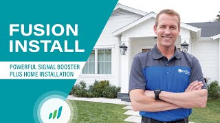 Fusion Install Signal Booster Plus Home Installation [upl. by Gardner396]