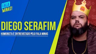 DIEGO SERAFIM HUMORISTA É O ENTREVISTADO DO FALA MINAS [upl. by Shela]