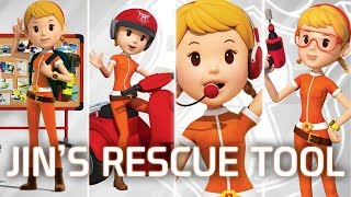 Jins Best rescue tool  Robocar POLI Special clips [upl. by Laeahcim]