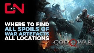 God of War Spoils of War Artefact Locations Alfheim [upl. by Elatnahs284]