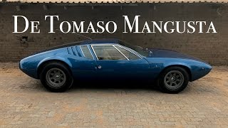 De Tomaso Mangusta road tested [upl. by Sadira353]