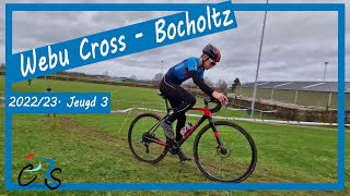 Webu Cross Bocholtz  2022  Jeugd 3  Cycling Sem  DNF [upl. by Hamrnand]