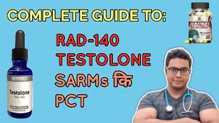 Doctor Explains RAD 140 TESTOLONE  Complete guide to SARMs [upl. by Lokcin504]