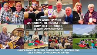 Sunday 25th August 1030am Service live from Hilltop School [upl. by Zendah]