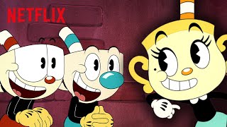 Cuphead amp Mugman Meet Chalice 🍪 The Cuphead Show  Netflix After School [upl. by Duffie]