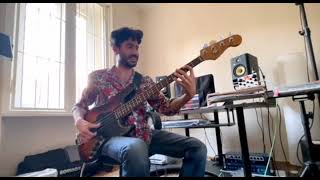 Parcels  quotTieduprightnowquot Bass cover [upl. by Sacha]