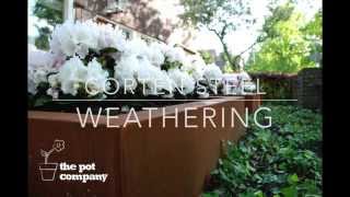 Corten Steel Weathering Process [upl. by Appleby]