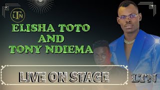 ELISHA TOTO AND TONY NDIEMA ON STAGE [upl. by Anaiad]