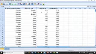 How to combine variables in SPSS Statistics [upl. by Eeresid]