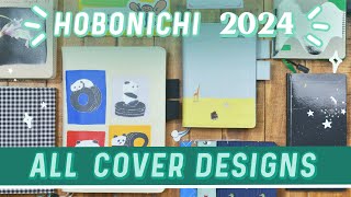 Hobonichi 2024 All Original Cousin and Weeks Cover Designs [upl. by Anoo629]