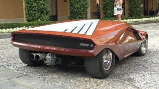 1970 Lancia Stratos HF Zero Concept  Start Up Sound Driving Overview amp More [upl. by Ares]