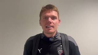 Postgame Interview with Luke Haakenson  10122024 vs Colorado Switchbacks FC [upl. by Berkman]