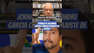 Jornalista Alexandre Garcia comenta reajuste de salário [upl. by Haimorej]