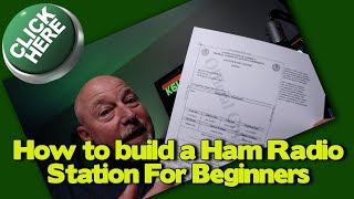 Building a New Ham Radio Station for Beginners Ham Shack Building 101 [upl. by Elisha]