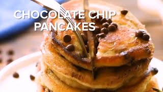 How to Make Chocolate Chip Pancakes [upl. by Alad]