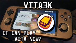 The Retroid Pocket 3 Can Play Vita [upl. by Ahsaret182]