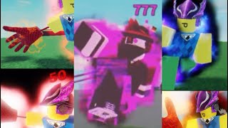 All of iLan15 ‘s killstreak phases with edgelord in order No Ads Roblox Slap Battles [upl. by Xerxes135]