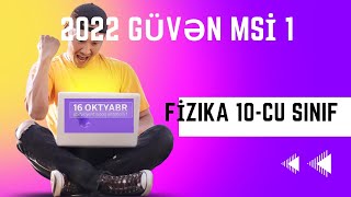 2022 GÜVEN SİNAQ 1 FIZIKA  10CU SİNİF [upl. by Freda678]