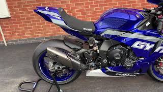 Yamaha YZFR1 GYTR Track Bike 2021 [upl. by Hammock]