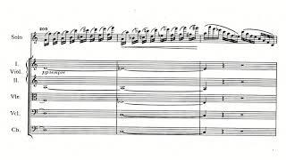 Dvořák Violin Concerto in A minor Op 53 B 108 with Score [upl. by Bluma]