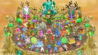 My Singing Monsters Gold Island 1 Hour Version [upl. by Nwahsd]