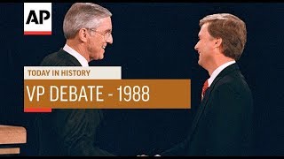 VP Debate  1988  Today In History  5 Oct 18 [upl. by Sutton]