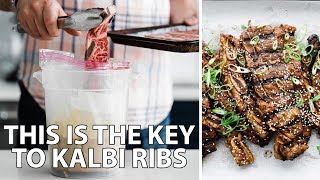 The Most Authentic Way to Make Kalbi Korean Short Ribs [upl. by Schiffman231]