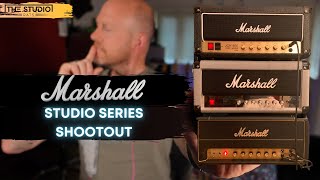 Marshall Studio Series Amps  Shootout [upl. by Arok]