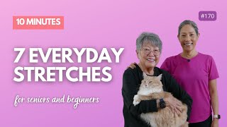 Improve Your Flexibility 7 Effective Stretching Exercises for Seniors and Beginners [upl. by Rheinlander]