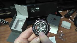 Globenfeld Super Sport Metal Wrist Watch [upl. by Oizirbaf]