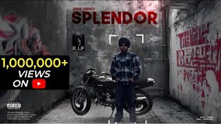 Harsh Likhari  Splendor  Full Song  Official Visualizer [upl. by Yraunaj153]